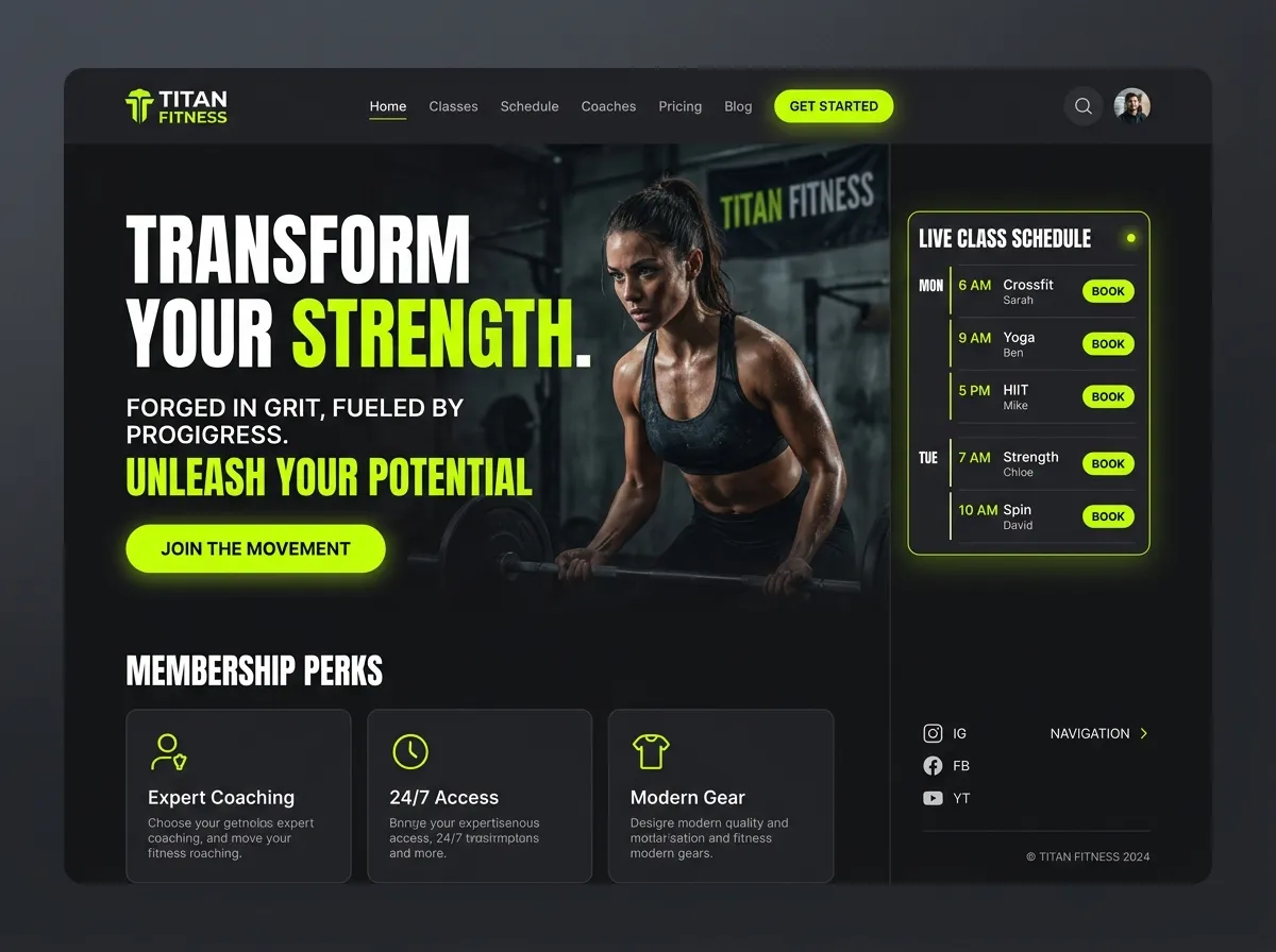 Boutique Fitness Studio