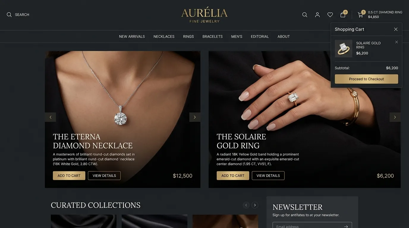Luxury E-Commerce & Retail